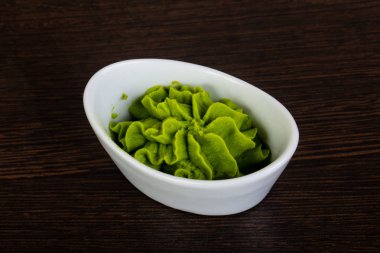 Wasabi makarna baharatlı kase