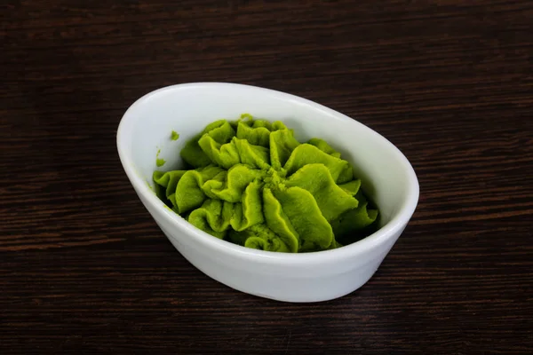 Spicy Bowl Wasabi Pasta — Stock Photo, Image