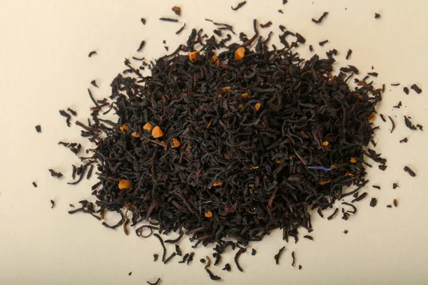 フルーツ ベリー ハーブの香り紅茶ヒープ — ストック写真