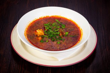 Gürcü mutfağı et çorbası Kharcho