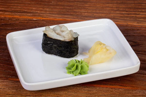 Japanese Sushi Gunkan Yellowtail — Stock Photo, Image