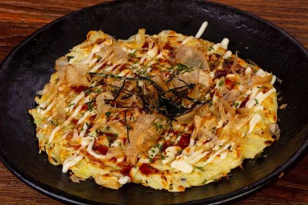 Deniz ürünleri ve balık Japon pizza