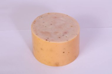 İzole lezzetli domuz jambon