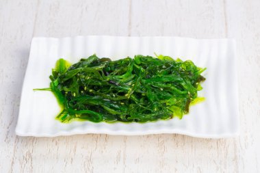 Marrinated yosun lezzetli tabak