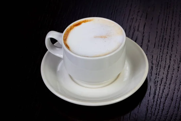 Pyszna Filiżanka Kawy Latte — Zdjęcie stockowe