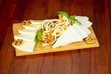 Beyaz Peynir tabağı çeşitler