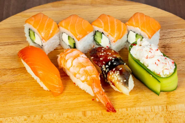 Japan Sushi Roll Set — Stock Photo, Image