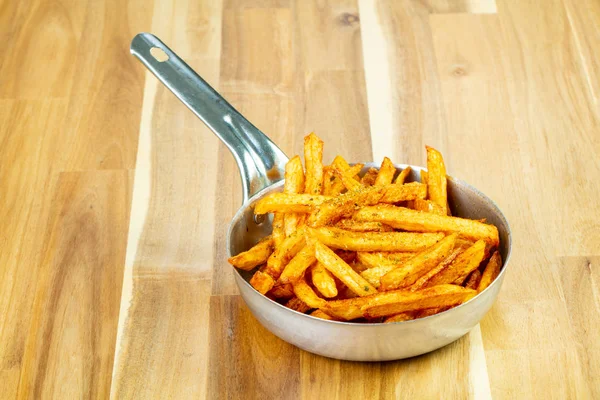 French Fry Potato Spices — Stock Photo, Image