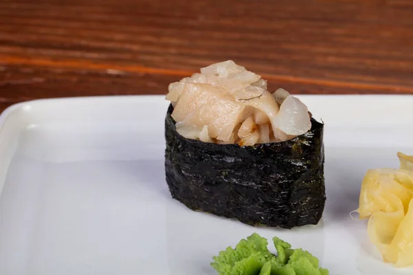 Japonez Sushi Gunkan Dorado — Fotografie, imagine de stoc