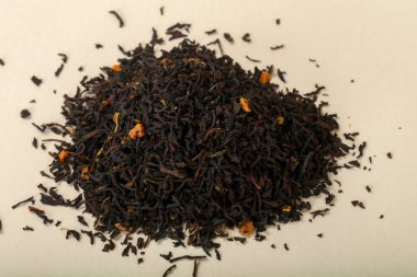 Aroma çay yığın meyve, meyveler ve otlar ile