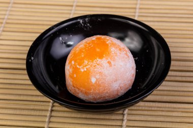 Lezzetli passionfruit daifuku pirinç çöl