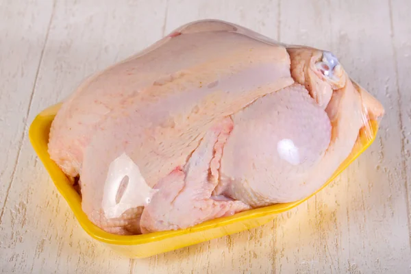 Rohes Huhn Zum Kochen — Stockfoto