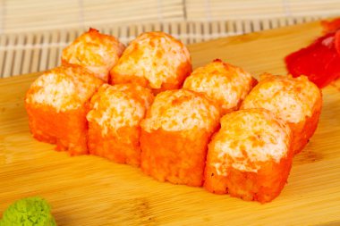 Lezzetli Alaska ile peynir rulo