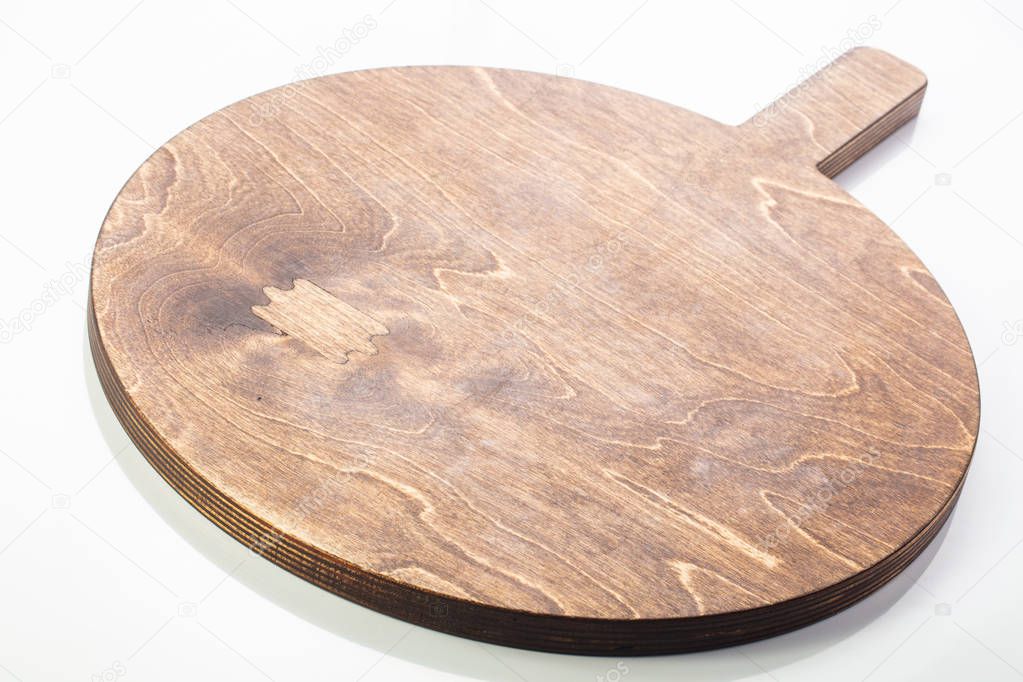 Round Wooden board for cooking
