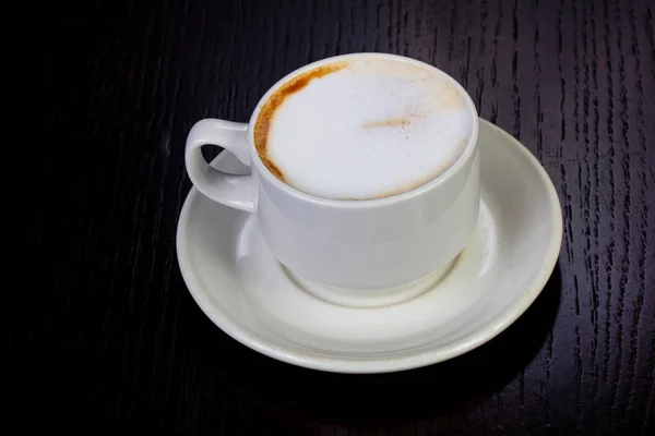 Γευστικό Φλιτζάνι Καφέ Latte — Φωτογραφία Αρχείου