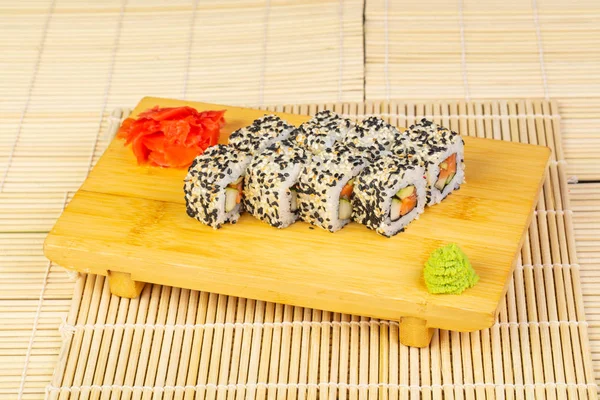 Lezat Philadelphia Khusus Sushi Roll Set — Stok Foto