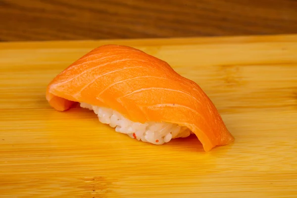 Delizioso Sushi Salmone Con Riso — Foto Stock