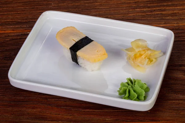 Japanese Traditional Sushi Omelet — Stock Photo, Image
