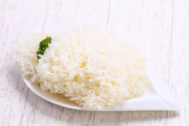 Ahşap mantar kaba aldı