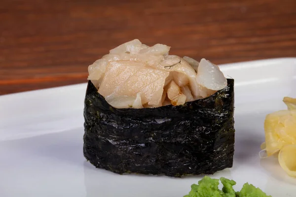 Japanischer Sushi Gunkan Mit Dorado — Stockfoto