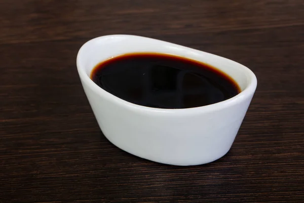 Bowl Savory Soy Sauce — Stock Photo, Image