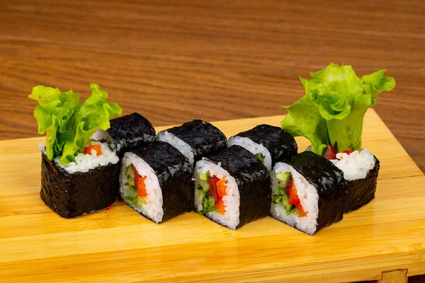 Appetizing Vegan Yasai Roll Set — Stock Photo, Image