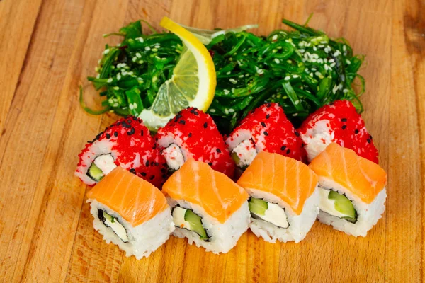 Japan Sushi Roll Set — Stock Photo, Image