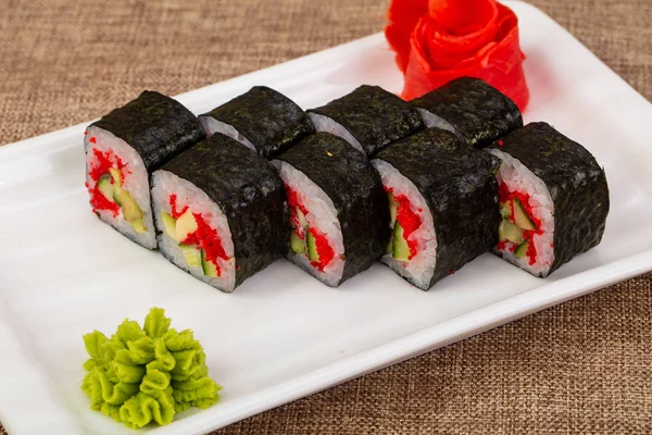 Japon geleneksel soğuk sebze rulo