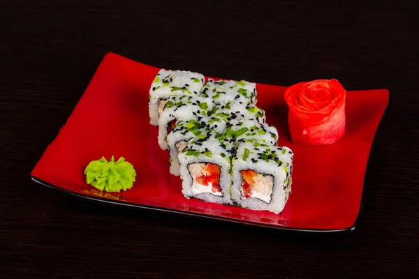 Japon geleneksel soğuk vejetaryen rulo