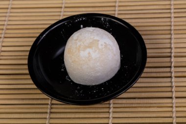 Lezzetli Hindistan cevizi daifuku pirinç çöl