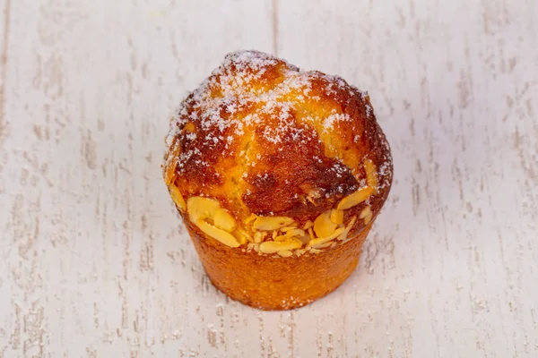 Słodkie Smaczne Muffin Czekoladą — Zdjęcie stockowe