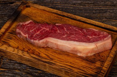 Ham sığır eti biftek Striploin Kara Angus