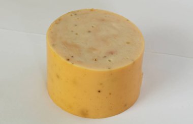 İzole lezzetli domuz jambon