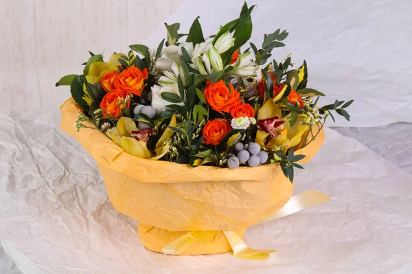 Romance Bouquet Various Flower — Stock Photo, Image