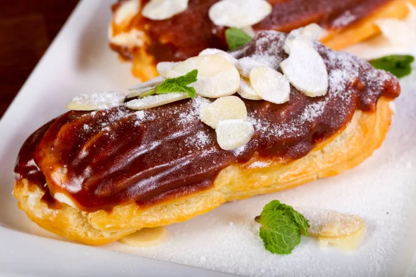 Dolce Gustoso Choco Eclair — Foto Stock