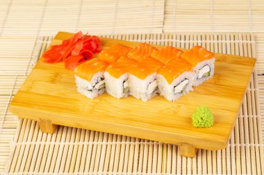 Lezzetli Philadelphia zencefil ile rulo