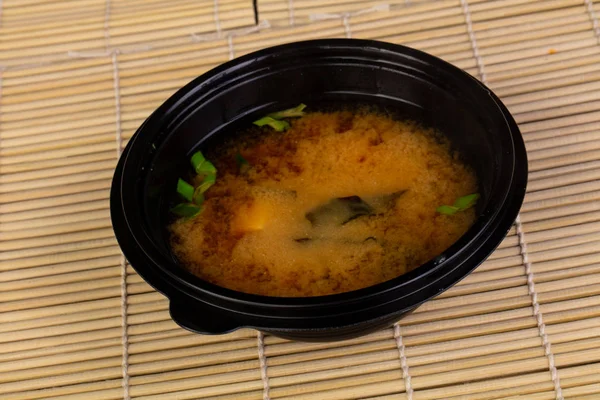 Délicieux Bol Soupe Miso — Photo