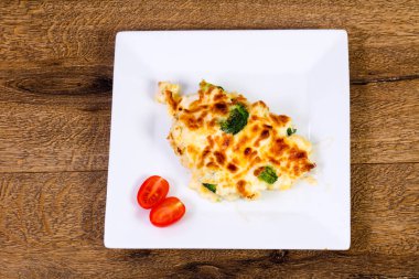 Peynirli fırında lahana 