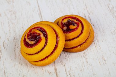 Lezzetli ve tatlı kurabiyeler