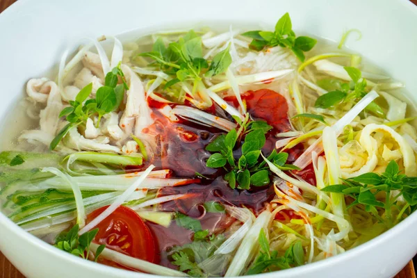 Vietnam Tradicional Sopa Ternera Pho —  Fotos de Stock