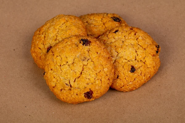 Pasticceria Avena Con Bacche Uva Passa — Foto Stock