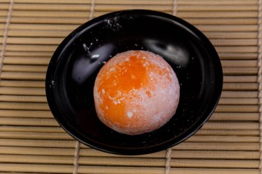 Lezzetli passionfruit daifuku pirinç çöl
