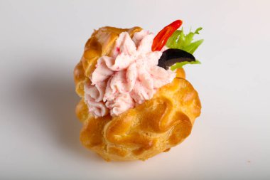 Profiterol wuth karides krem catering için