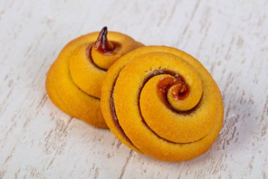 Tatlı lezzetli sıcak coockies pastrie