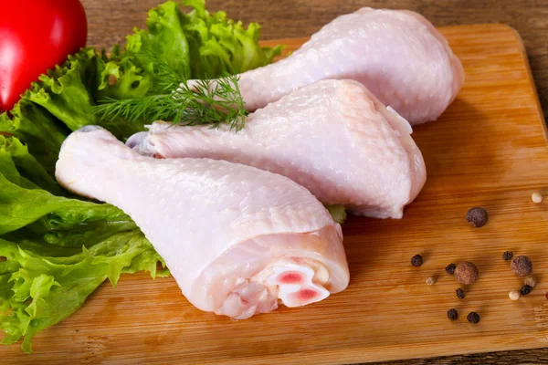 Сырые Куриные Ножки Приготовления Пищи — стоковое фото