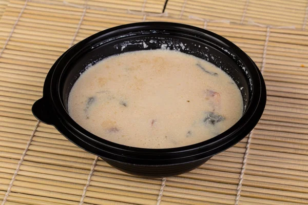 Вкусная Миска Сливочного Супа — стоковое фото