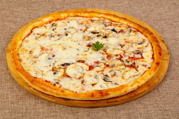 Pizza Aux Champignons Fromage — Photo