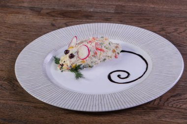 Çocuk menüsü - sebze salatası