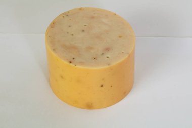 İzole lezzetli domuz jambon