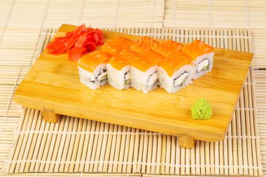 Lezzetli Philadelphia zencefil ile rulo